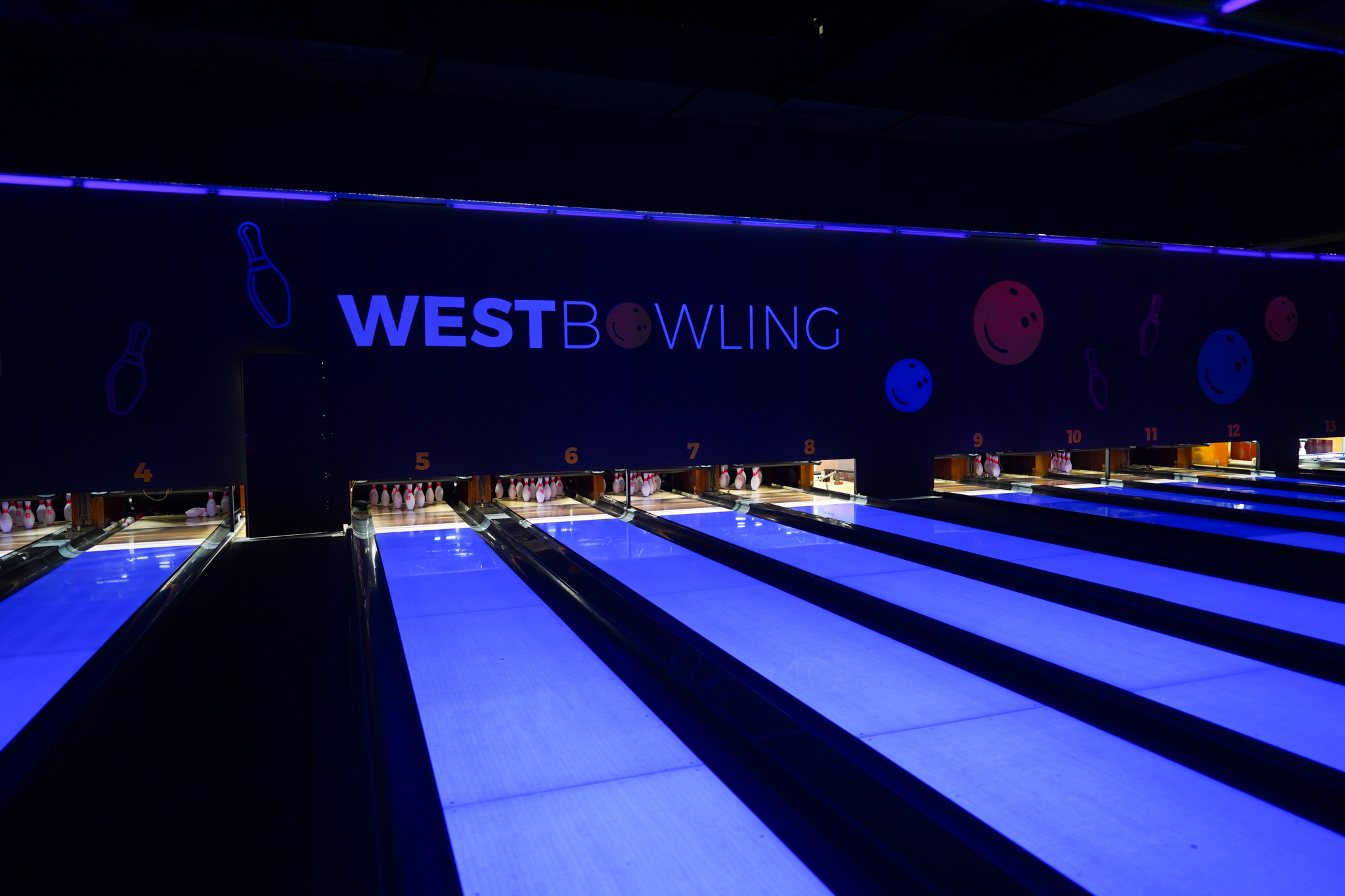 Disco bowling atmosfera